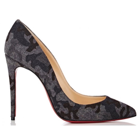 New Christian Louboutin Pigalle Follies Camo 36.5 - Picture 2 of 8